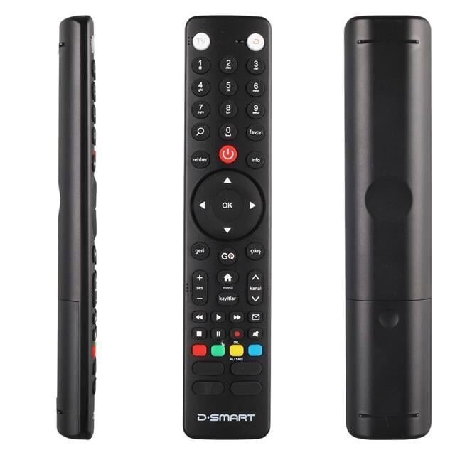 Weko D-Smart Yeni Seris GO Tuşlu HD Uydu Alıcı Kumandası