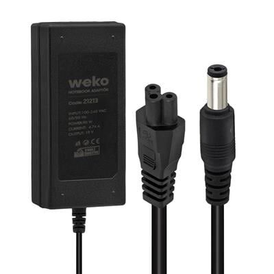 Weko 19 Volt 4.74 Amper 90 Watt Notebook Adaptör (5.5*2.5 Uçlu)
