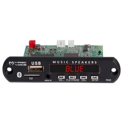 Magicvoice MP5 USB-SD-MMC-Bluetooth 12V-500mA Kumandalı Çevirici Dijital Video Player Board