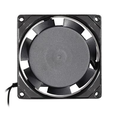 PowerMaster PM-21379 90x90x25mm 9X9 Metal Kasa Plastik Pervane AC220 Volt Fan