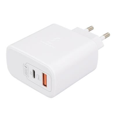 Weko WK-21446 S11-UC 25 Watt 3.0 Amper Type-C + USB Telefon Şarj Başlık Adaptörü
