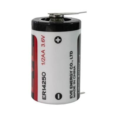 Eve ER14250/3PT 1/2AA - 3.6 Volt Kısa Boy Puntalı Lityum Pil