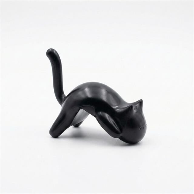 Sunup SN-29184 Kedi Figürlü Yapışkanlı Köşe Askılık