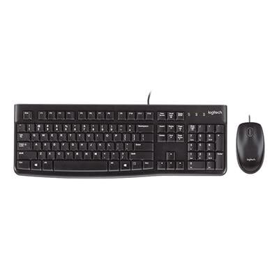 Logitech MK120 Usb Q Siyah Kablolu Klavye + Mouse Set