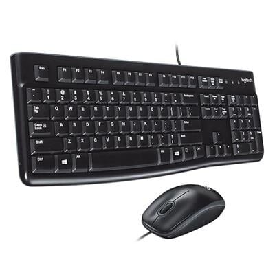 Logitech MK120 Usb Q Siyah Kablolu Klavye + Mouse Set
