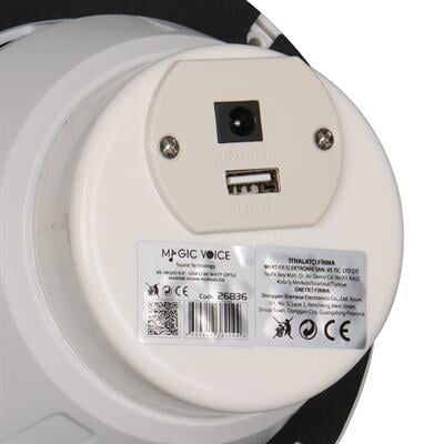 Magicvoice 65-2BQ5S 6.5” Usb'li 60 Watt Çiftli Marine Horn Hoparlör