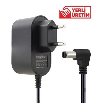 Weko 9 Volt 1 Amper 5.5*2.5 Uçlu Priz Tipi Adaptör