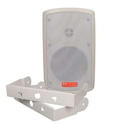MagicVoice MV-36 11 CM 50 Watt Komütatörlü Hat Trafolu Krem Beyaz Sütun Hoparlör (2'li Takım)