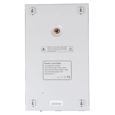 Powermaster SLIM-3000 Otomatik 3000 Watt Kombi Voltaj Regülatörü