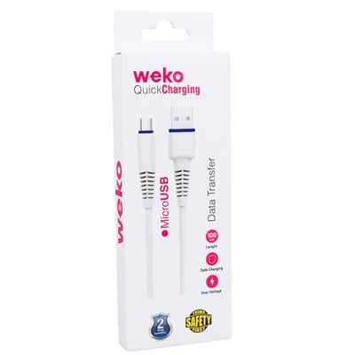 Weko WK-22020 USB To Micro USB Telefon Şarj Kablosu