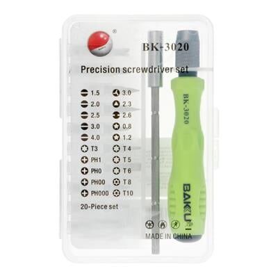 Baku BK-3020 20 Uçlu Tornavida Seti