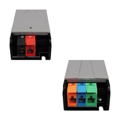 PowerMaster PM-26838 12 Volt 5 Amper 60 Watt Slim Metal Kasa Adaptör Voltaj Göstergeli 148x43x27mm