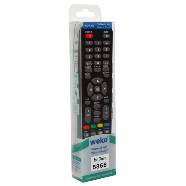 Onvo OV24101-OV32100-OV32101-OV39100-OV42200-2200 ED001NV1 / Nordmende NM32100 - NM42200 / Dreamstar 43DS1S - 2200 ED00DRSA Lcd Tv Kumanda