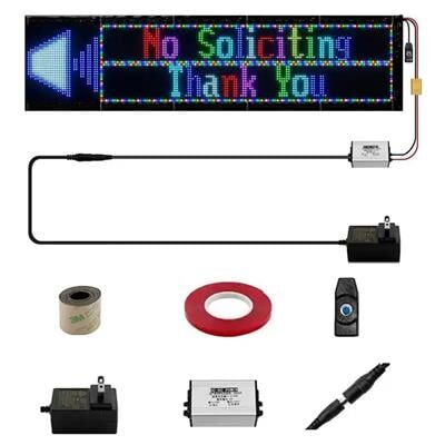 Powermaster PM-23827 20x82cm Kayan Yazı Led Tabela