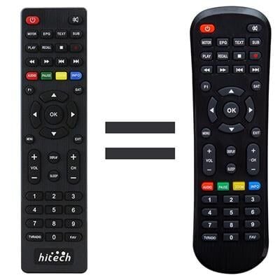 Korax Hitech Mini HD Uydu Alıcı Kumandası