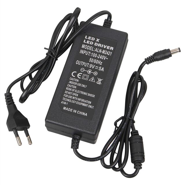 Powermaster PM-13033 9 Volt - 5 Amper 5.5*2.5 Mm Uçlu Yazar Kasa / Pos Makinesi Masaüstü Adaptör