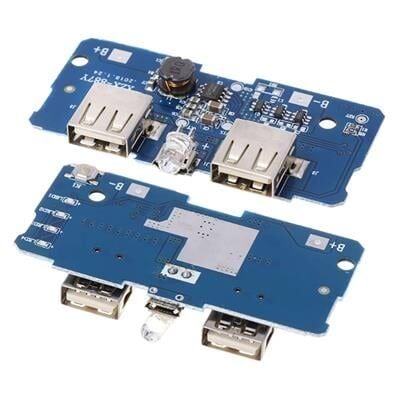 Weko WK-24030 Lityum Batarya Mikro USB İki Port 5V 2A Powerbank Devresi Modülü