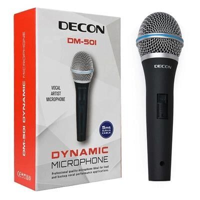 Decon DM-501 600 Ohm Kablolu EL Mikrofon