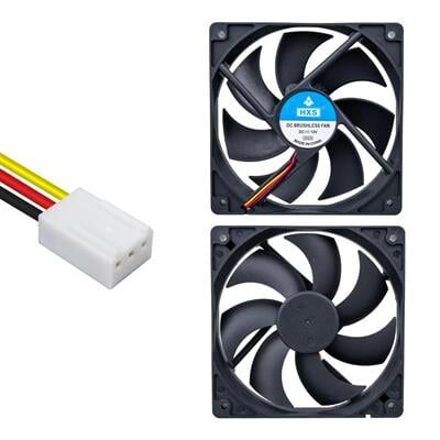 PowerMaster IC-216 Fırçasız DC Fan 120X120X25mm 12 Volt 3 Pin