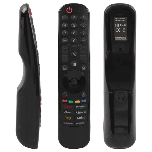 LG RM-L1863 MD Netflix Prime Video Rakuten Tod Disney+ Tuşlu LCD Led TV Kumanda Kumanda