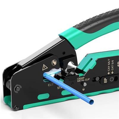 Powermaster PM-24016  RJ11 - RJ45 Soket Sıkma Pensesi