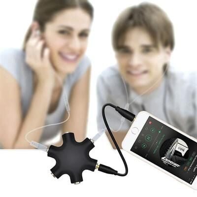 PowerMaster PM-24172 6'LI 3.5mm Stereo AUX Çoklayıcı