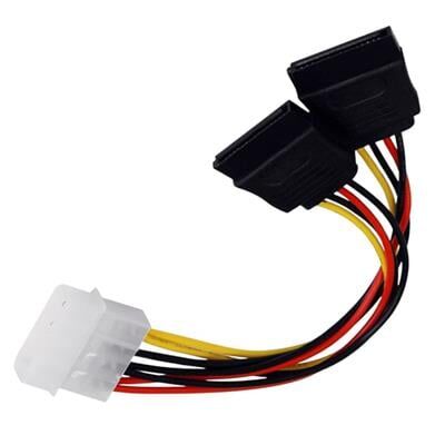 Powermaster İkili Sata Power Kablo