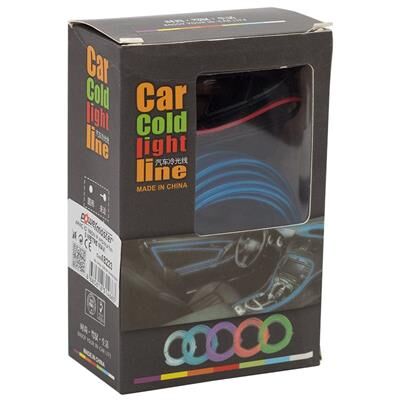 Powermaster 5 Metre Mavi Araç İçi Neon İp Aydınlatma