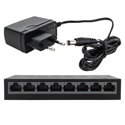 TP-Link LS1008G 8 Port Masaüstü Gigabit Desktop Switch - 10/100/1000Mbps