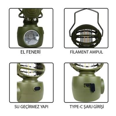 Powermaster LF-3328B 30Watt Kamp Lambası