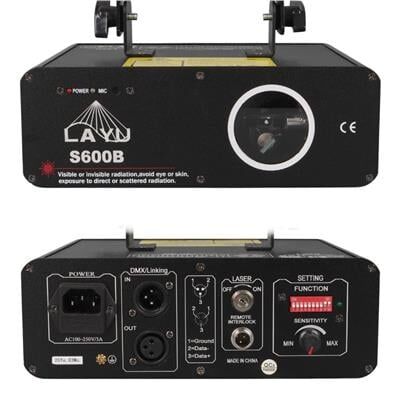 Layu S600B 600-700mW Profesyonel Mavi Beam Efekt Lazeri