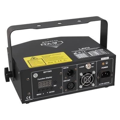 Layu TF02RGB RGB Beam + RGB Twinkling Lazer DMX-AUTO-SOUND-MASTER/SLAVER