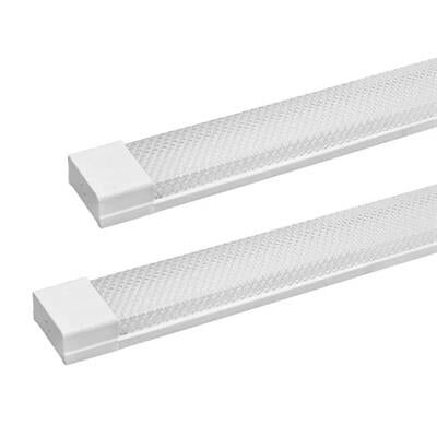 Zmr 60w 120 Cm Kristal Beyaz Led Bant Armatür 6500k 2'li Paket