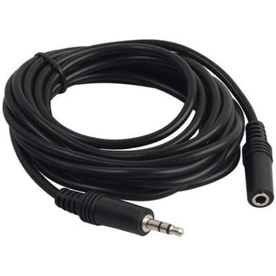 Powermaster 3.5 Mm Stereo Erkek/Dişi 5 Metre Aux Çevirici Uzatma Kablo PM-5758