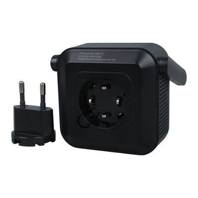 PowerMaster PW-WR22 300 Mbps 2.4 Ghz 2 Anten Wifi Router Repeater Access Point Priz Tipi