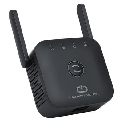PowerMaster PW-WR22 300 Mbps 2.4 Ghz 2 Anten Wifi Router Repeater Access Point Priz Tipi