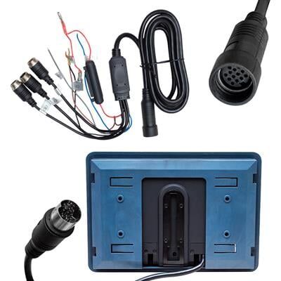 Powermaster PM-5879 7'' 12V-24V 3 Kanal AV Girişli Monitör