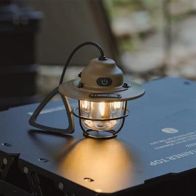 PowerMaster PM-25439 Nostaljik 3 Filament 6 Smd Kamp Çadır Lambası Ampul 1200mAh TYPE-C