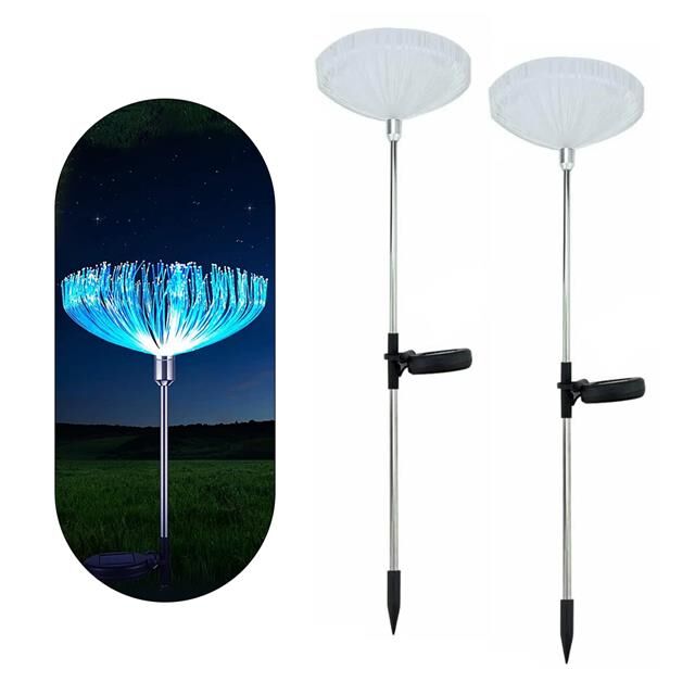 PowerMaster PM-21643 Solar Ledli 7 Renk Değıştiren Bahçe Dekorasyon Aydınlatma 2'li Paket
