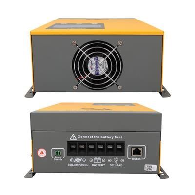 Sunsolar MPK100 MPPT Solar Şarj Kontrol Cihazı 100A (12V/24V/36V/48V Otomatik) 250V Maksimum PV LCD Ekranlı RS485 Portlu