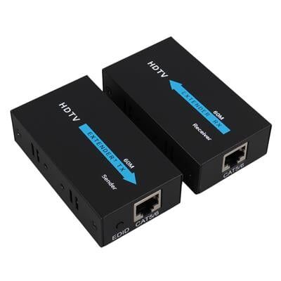 Powermaster HDMI To Cat5-Cat6 Extender 60 Metre Uzatıcı  PM-18232