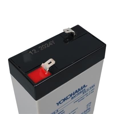 Yokohama YH-62.3 6 Volt - 2.3 Amper Akü (90x43x38 mm)