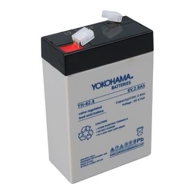 Yokohama YH-62.8 6 Volt - 2.8 Amper Dik Akü (66x33x97 mm)