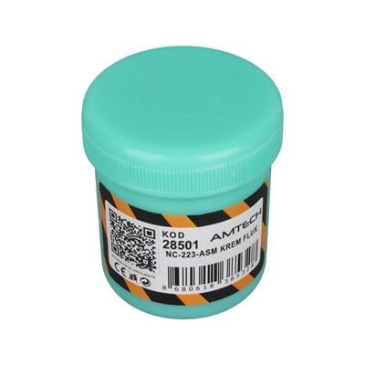 Amtech NC-223-ASM 100g Lehim Kremi (Flux) No-Clean Profesyonel SMD Lehimleme
