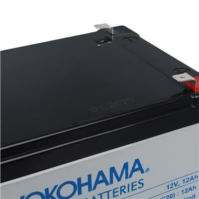 Yokohama YH-121.2 12 Volt 12 Amper Akü (151x98x95 mm)