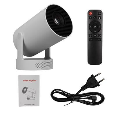 Hello HY300PRO Android 11 Akıllı LED Ayarlanabilir Projeksiyon FHD Kablosuz Görüntü Aktarım Destekli Ev Sinema Sistemi
