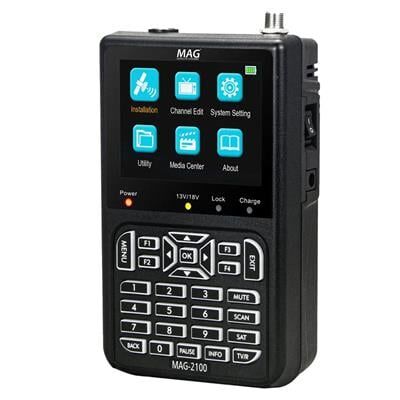 Mag MAG-2100 3.5'' DVB-S/S2 LCD Ekran Görüntülü HD Uydu Yön Sinyal Bulucu