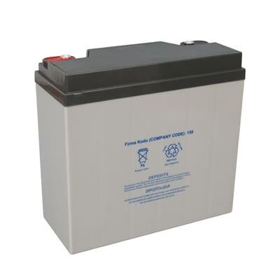 Yokohama YH-122.4 12 Volt - 24 Amper Elektrikli Bisiklet Aküsü (180x76x167 mm)