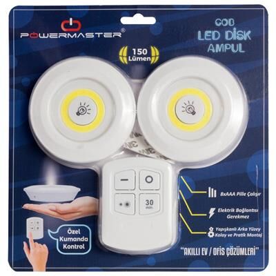 Powermaster Cob Led Kabin Ampul Kumandalı