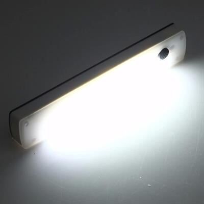 Powermaster PM-18399 Beyaz Cob Ledli Yapışkanlı Mıknatıslı El Tipi Fener Magnet Bar